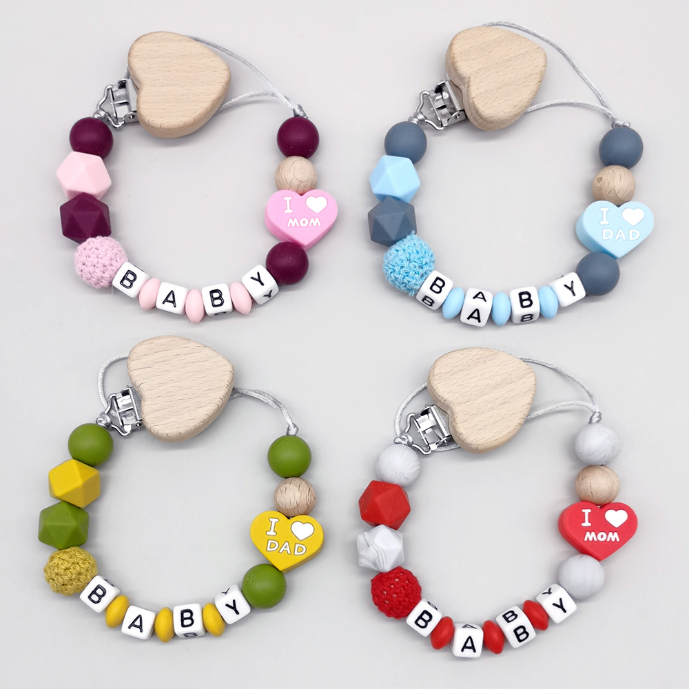 Baby Products 1 Year - Customizable Personalized Name baby teether Pacifier