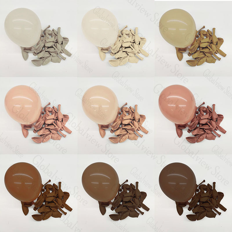 Baby Products Lotion - 10Pcs Naturaltone Latex Balloons 12/10/5inch Cream