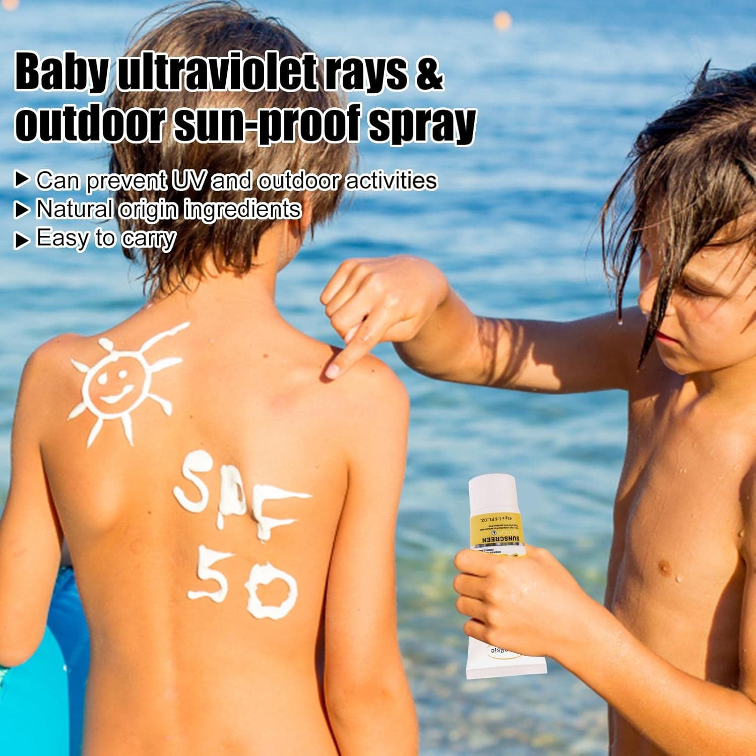 Baby Sunblock Cream Protect an - Baby Sunscreen Lotion 评论和价格
