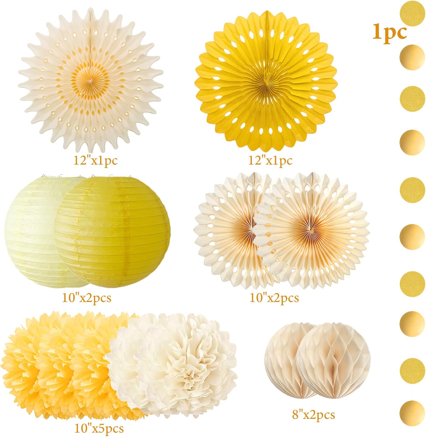 Yellow Party Decorations Yello - Baby Products Lotion 评论和价格