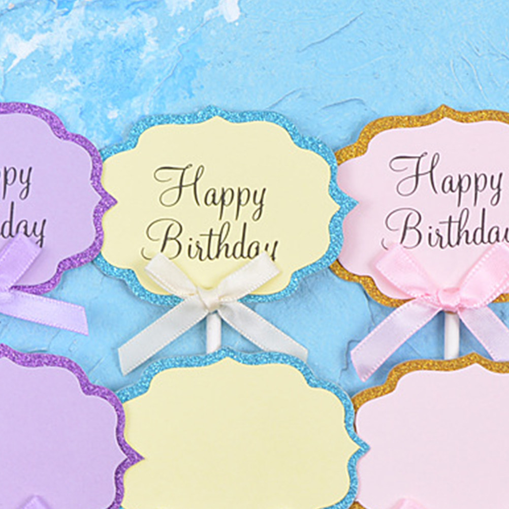 40Pcs Blank Cake Toppers DIY W - Baby Products Lotion 评论和价格
