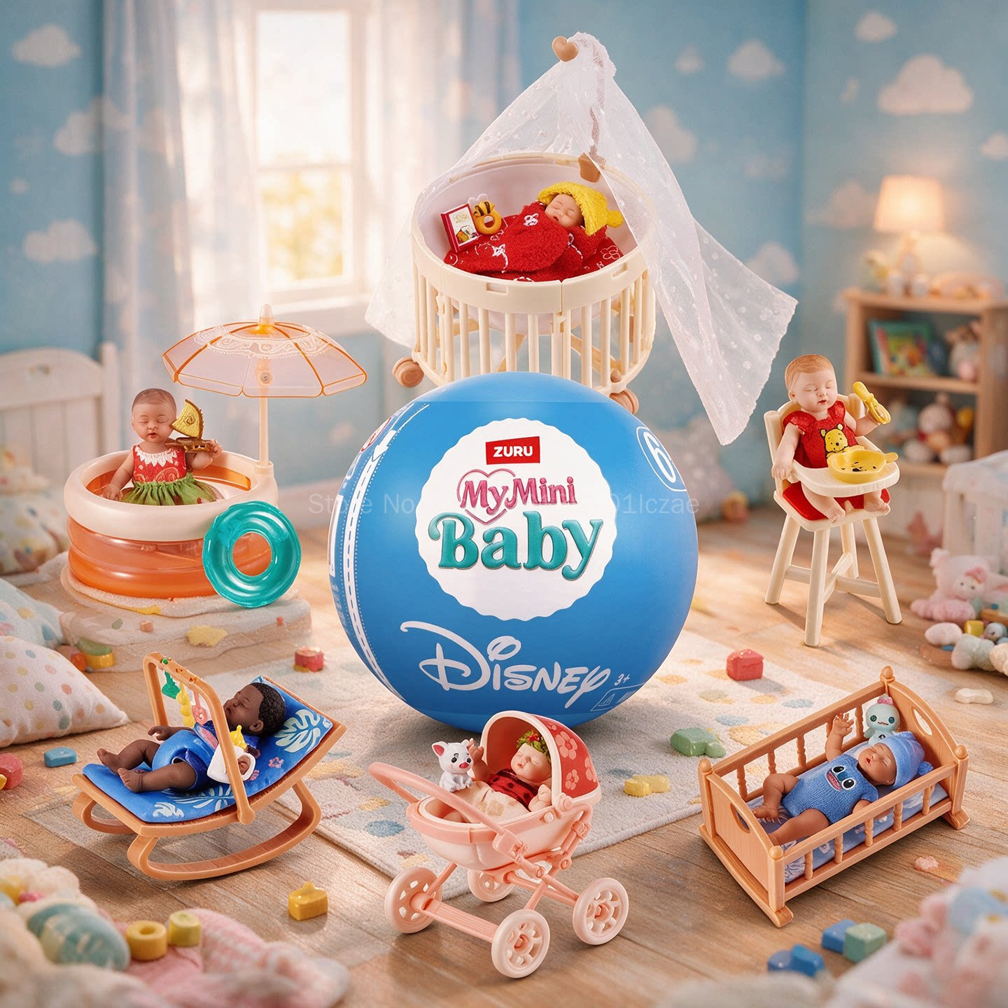 ZURU Disney My Mini Baby Blind - Baby Products 1 Year 评论和价格